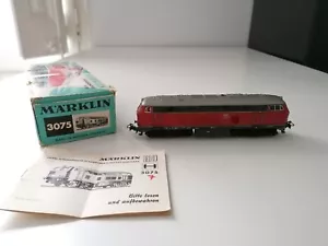 Märklin H0 3075 Locomotora Diésel 216 025-7 DB OVP - Imagen 1 de 8