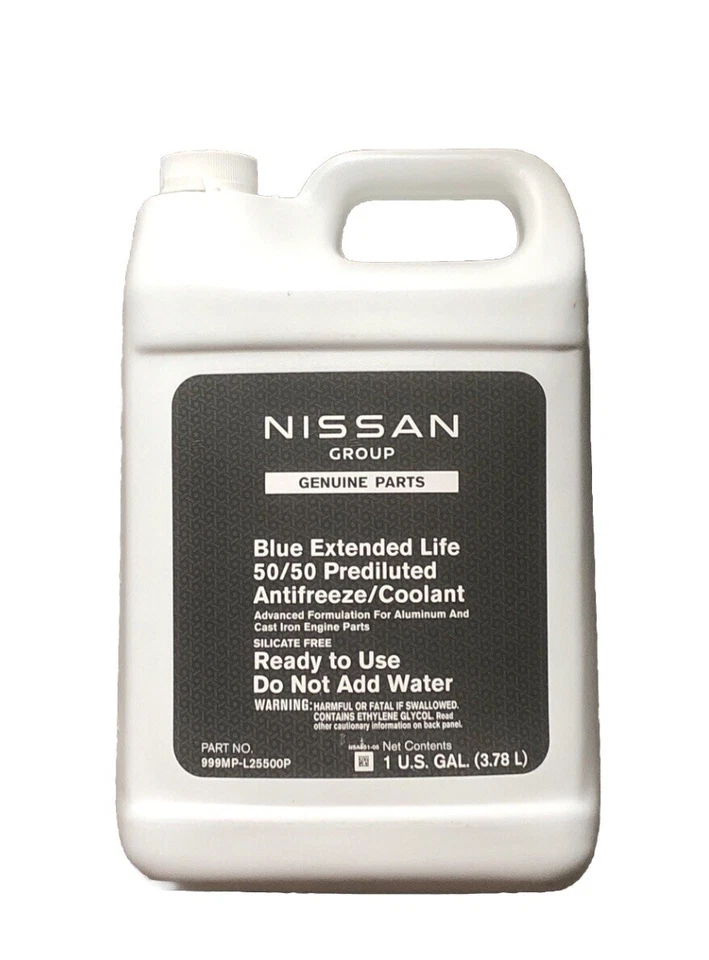 NISSAN INFINITI  COOLANT ANTI-FREEZE  BLUE 50/50
