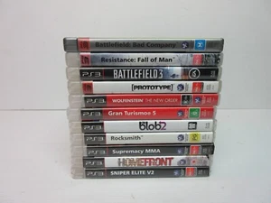 PS3 Game Lot Bundle x9 - Sony Playstation 3 - Picture 1 of 7