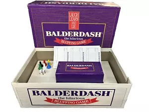 Vintage 1984 Edition Balderdash Bluffing Game by Parker Brothers - Complete - Picture 1 of 3