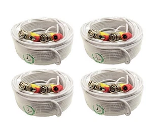 *Cable de alimentación y video de calidad premium de 4x100 pies para cámara de seguridad Night Owl HD CCTV - Imagen 1 de 2