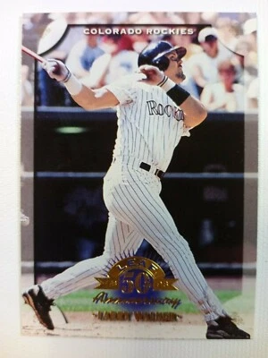Leaf 1998 50th Anniversary #114 Larry Walker - Image 1 of 3