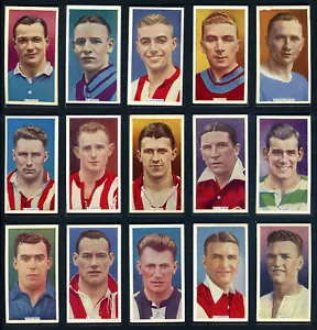 PHILLIPS Cigarette Cards SOCCER STARS - 1936 - Football Players Select-A-Card - Foto 1 di 81