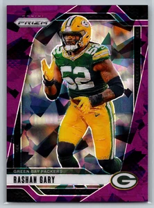 Rashan Gary 2024 Panini Prizm Purple Ice /225 #107 Green Bay Packers - Picture 1 of 2