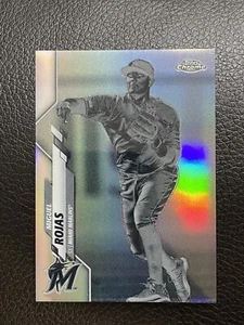 🔥2020 Topps Chrome Miguel Rojas Reverse Negative Refractor 🔥 - Picture 1 of 1