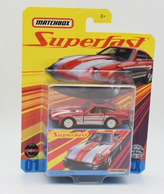 Matchbox Superfast #1 1982 Datsun 280 ZX rot. Thailand OVP. MBX - Bild 1 von 2