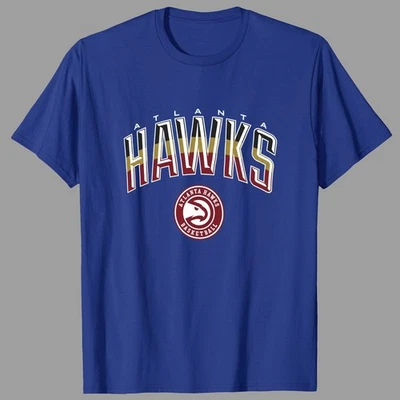 Camiseta de baloncesto del equipo Atlanta Hawks de la NBA - multicolores, S-5XL Foto 1 de 4