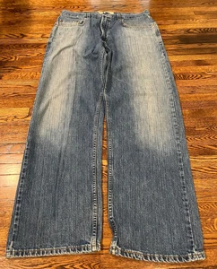 Levi's Jeans Herren 34x34 Blau Loose Straight Faded Relaxed Baggy Grunge Denim Y2K - Bild 1 von 10