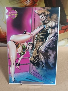 5/25 Faro's Lounge Slave Leia Star Wars Chun-Li Street Fighter Guile Mature - Imagen 1 de 3