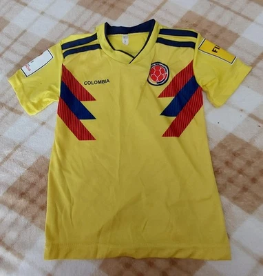 Columbia T Shirts Kids Russia 2018 Fifa World Cup ,10 Inch Of Armp To Armp,... - Image 1 of 4