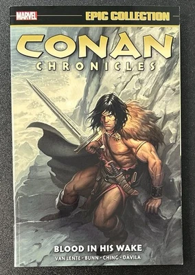 Conan Chronicles 8 'Blood in His Wake' Epic Collection Marvel 2021 TPB usado en muy buen estado Foto 1 de 4