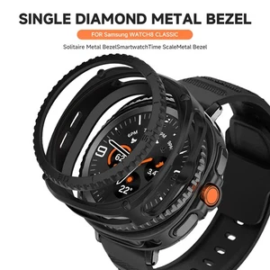 Coque robuste pour Galaxy Watch 8 Classic résistante aux rayures TPU protection - Photo 1 sur 21