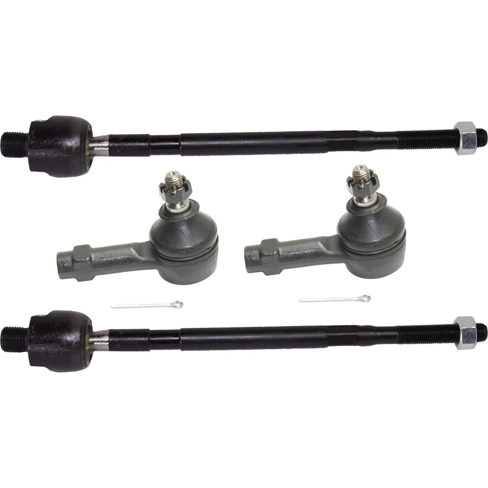 Juego de extremos de varilla de amarre para Dodge Colt Plymouth Colt 1986-1991 delantero interior y exterior Foto 1 de 4