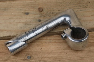 Kalloy 60mm Polished Aluminium 1" Quill Stem 25.4mm Vintage Retro Steel Bike - Image 1 of 4