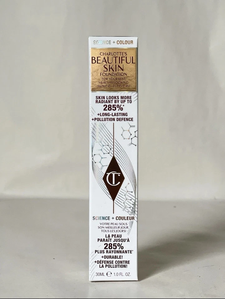 Charlotte Tilbury BEAUTIFUL SKIN FOUNDATION 4 NEUTRAL New Boxed
