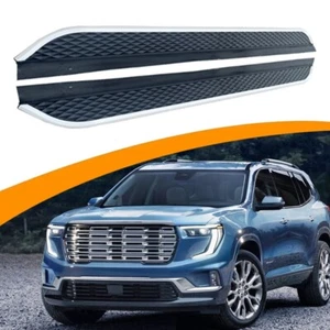 2Pcs Fixed Running Board Side Step Nerf Bar Fits for GMC Acadia 2024 2025 - Imagen 1 de 7