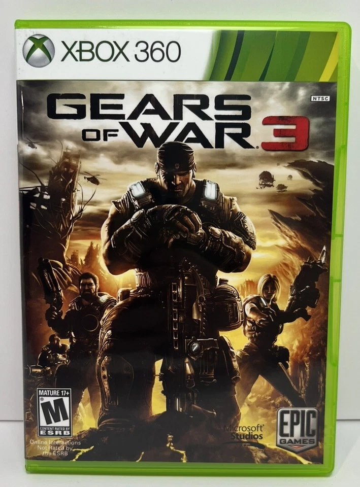 Gears of War 3 (Xbox 360, 2011) - Image 1 of 4