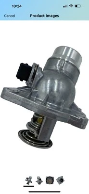 Termostato refrigerante motor 11531436386 BMW E38 E39 E53 X5 535 540i 735iL 740iL Foto 1 de 4