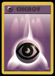 Psychic Energy HP 110/111 Neo Genesis Pokemon Card - Picture 1 of 2