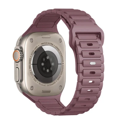 Силиконовый спортивный ремешок для Apple Watch Series Ultra3 11 10 9 8 SE iWatch 49 мм - Изображение 1 из 4