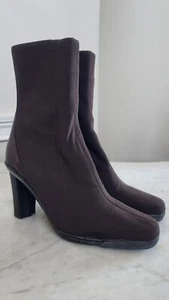 Donald Pliner Mid Calf Womens Brown Boots Size 6.5M - Picture 1 of 12