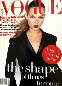 Vogue UK August 1994 Kate Moss, Amber Valletta, Sofia Coppola, Debbie Deitering - Picture 1 of 16
