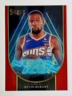 Kevin Durant 2023-24 Panini Select NBA Neon Icon Red Flash Prizm SP #'d/99