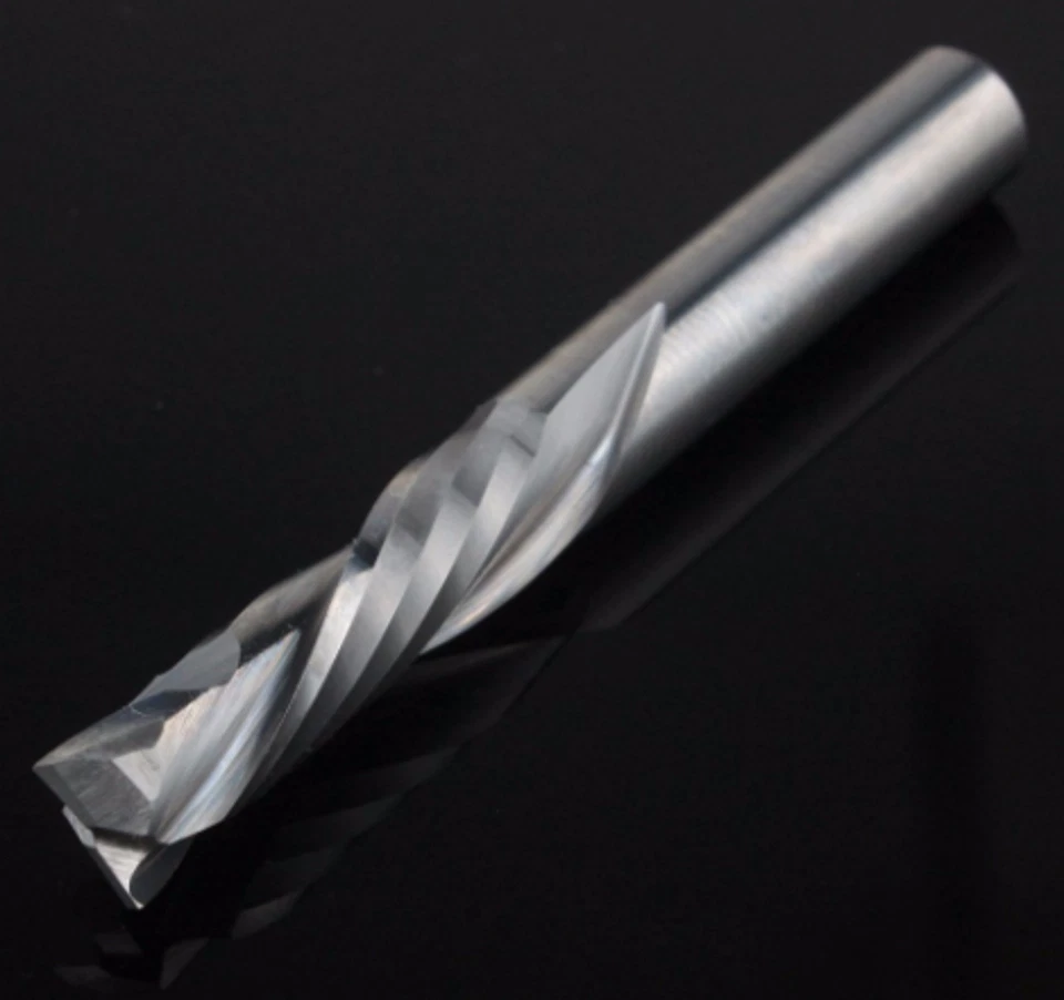 GENERIC 6mm x22 Compression UP & DOWN Cutter Tool Solid Carbide CNC Cutters Wood Cutters