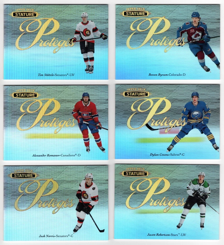 2020-21 Upper Deck Stature Rookie Proteges Inserts Pick From List !! - Image 1 of 1