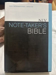 Zondervan NIV Thin Line Black Hardcover - Picture 1 of 10