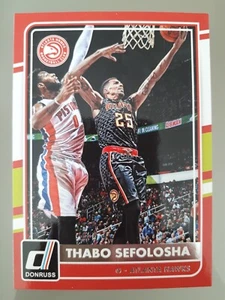 2015-16 Panini Donruss Basketball Thabo Sefolosha #185 Atlanta Hawks NBA Lesen! - Bild 1 von 1
