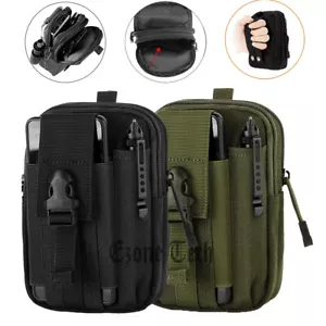 Tactical Waist Fanny Pack Belt Bag Phone Pouch Military Camping Hiking Outdoor - Picture 1 of 11