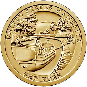 2021-P American Innovation $1 Coin - New York - Picture 1 of 2