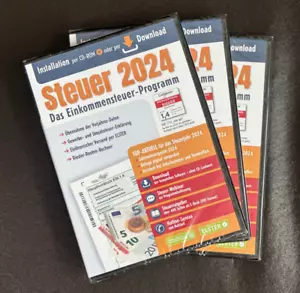 Aldi Steuersparer Software 2024 Einkommensteuer NEU OVP CD - Software Versand! - Bild 1 von 2
