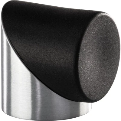 Türstopper Boden Türpuffer silber Gummipuffer zum Schrauben oder Kleben rund - Bild 1 von 4