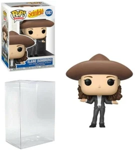 Funko Pop with Protector TV: Seinfeld- Elaine in Sombrero - Picture 1 of 3