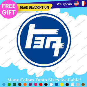 Fits Toyota TEQ Decals Stickers Vinyl Old Vintage JDM Drift Tuning Lowered Japan