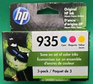 Original HP 935 3er Pack Tintenpatronen Cyan/Magenta/Gelb (ABGELAUFEN Dez. 2022) - Bild 1 von 3