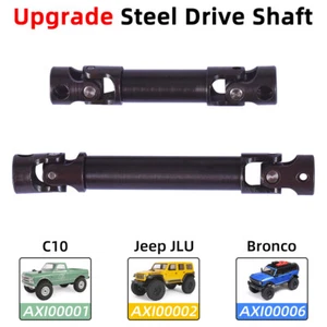 Upgrades Hardened Steel Center Driveshaft for Axial SCX24 1/24 Jeep JLU Bronco - Bild 1 von 19