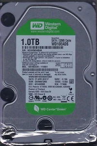 WD WD10EADS-114BB1 dcm: DARNNT2MA ENERO/2012 Tailandia 1 TB DISCO DURO SATA 3,5" A12-10 - Imagen 1 de 2
