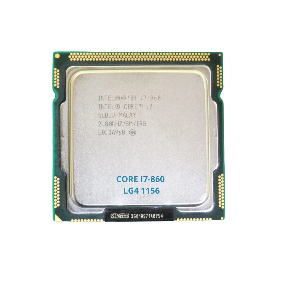Processore Intel Core i7-860  Fino 3,46 GHz 8 MB Cache intelligente - Immagine 1 di 2