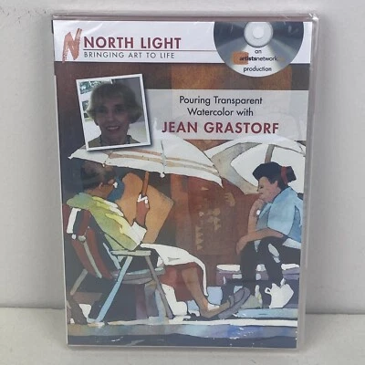 Pouring Transparent Watercolor with Jean Grastorf DVD Region 0 North Light - Image 1 of 3