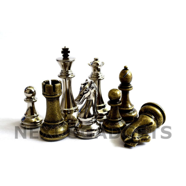 King Chess Piece #1 Metal Print