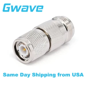 N Female to TNC Male Adapter, DC - 3GHz - Picture 1 of 4