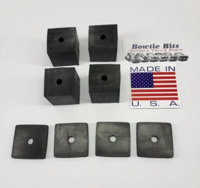 1947 1953 Chevrolet GMC Pickup 1/2 Ton Short Bed Rubber Bed Block Kit USA - Image 1 of 4