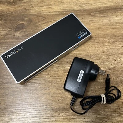 StarTech DK30A2DH Dual 4K Universal Docking Station USB 3.0, HDMI W/PS-USB Cable - Image 1 of 4