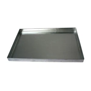 Aschekasten 49x34cm Aschebehälter Grill Kasten Ofen Kamin Schale BBQ NEU - Picture 1 of 2