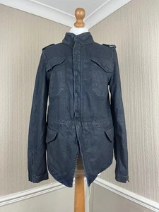 Diesel x Edun Collaboration Denim Utility Jacket Men’s Large Y2K Archive RARE - Picture 1 of 14