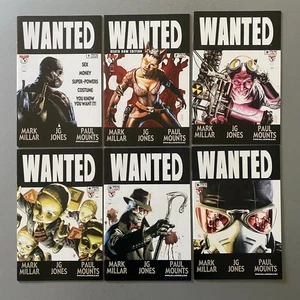 WANTED 1-6 1 2 3 4 5 6 COMPLETE SERIES MARK MILLAR (2003, IMAGE COMICS) - Picture 1 of 13