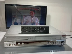 LG Combo VHS DVD Funzionante con Telecomando 6 Testine Hi-fi Stereo - Foto 1 di 18